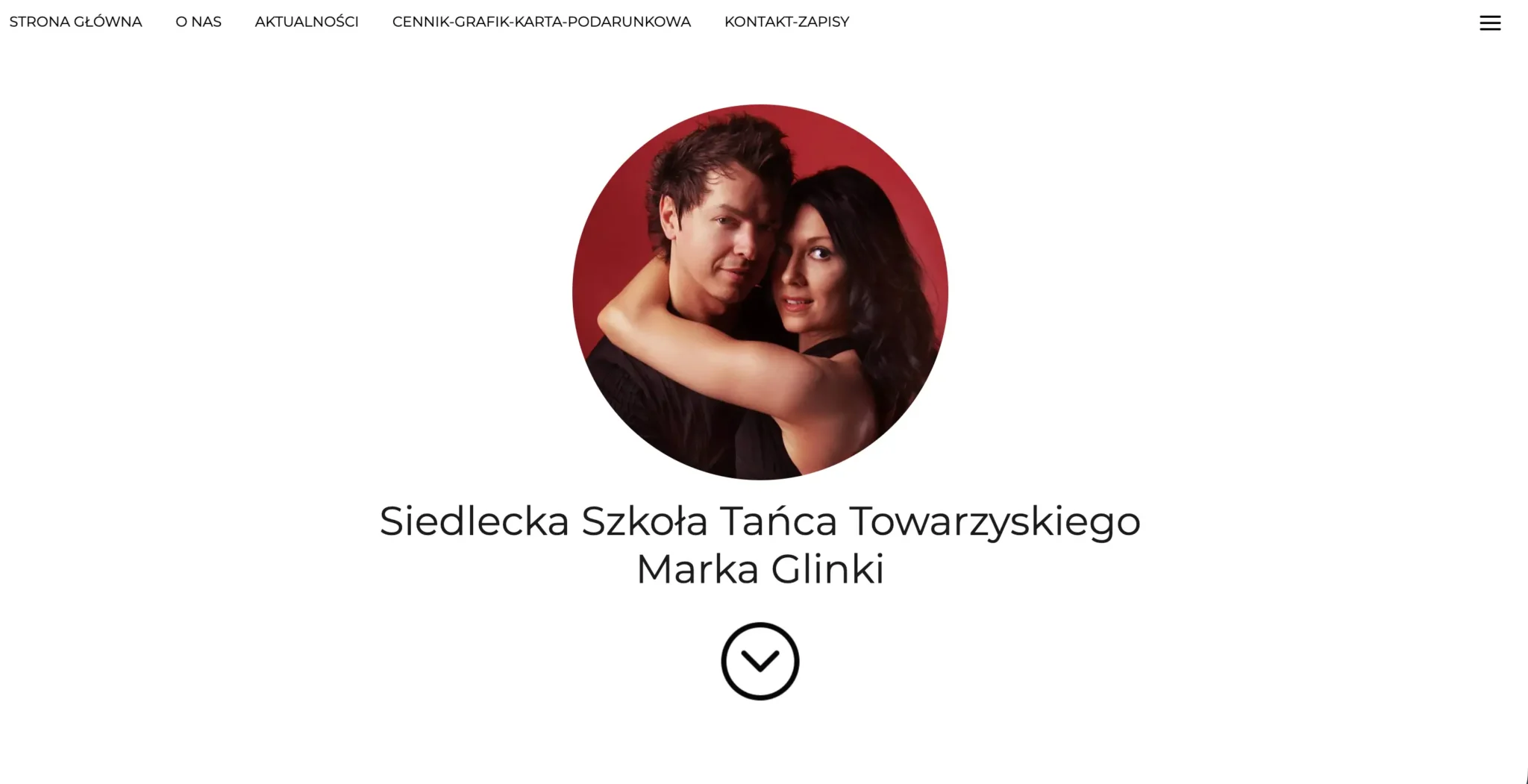 Szkoła Tańca – realizacja strony WWW